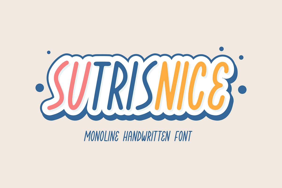Sutrisnice, a Font by Forberas Club (Photo 1 of 7)