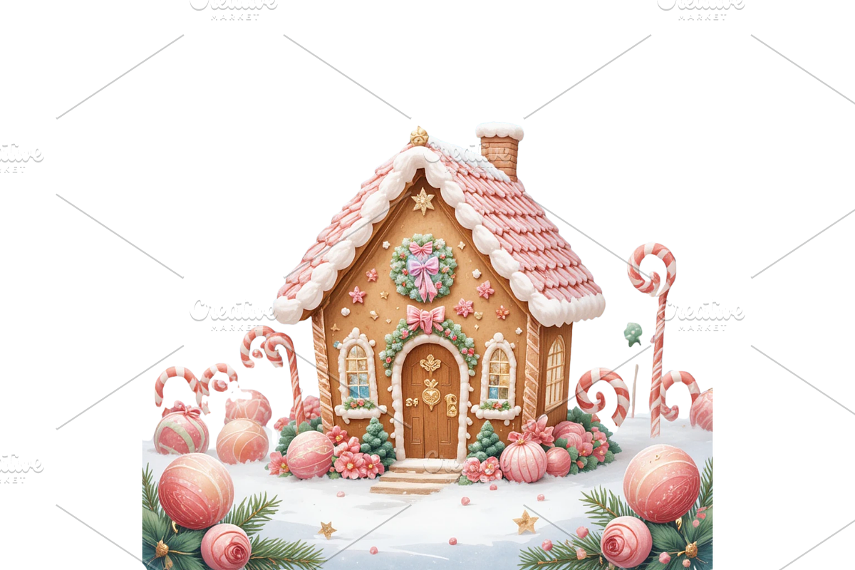 Sweet Christmas Sublimation, a Seasonal Illustration by Creative design (Photo 5 of 7)