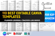 110 Editable Canva Template for KDP, a Templates & Theme by Book2bees (Thumbnail 1 of 7)