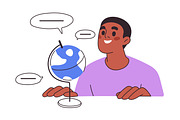 Students learn, study. Education set, an Education Illustration by Good Studio (Thumbnail 6 of 17)