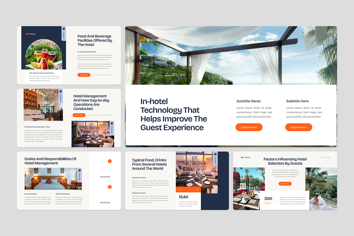 Luxury Hotel and Hospitality, a Presentation Template by YossyOneStd (Photo 5 of 6)