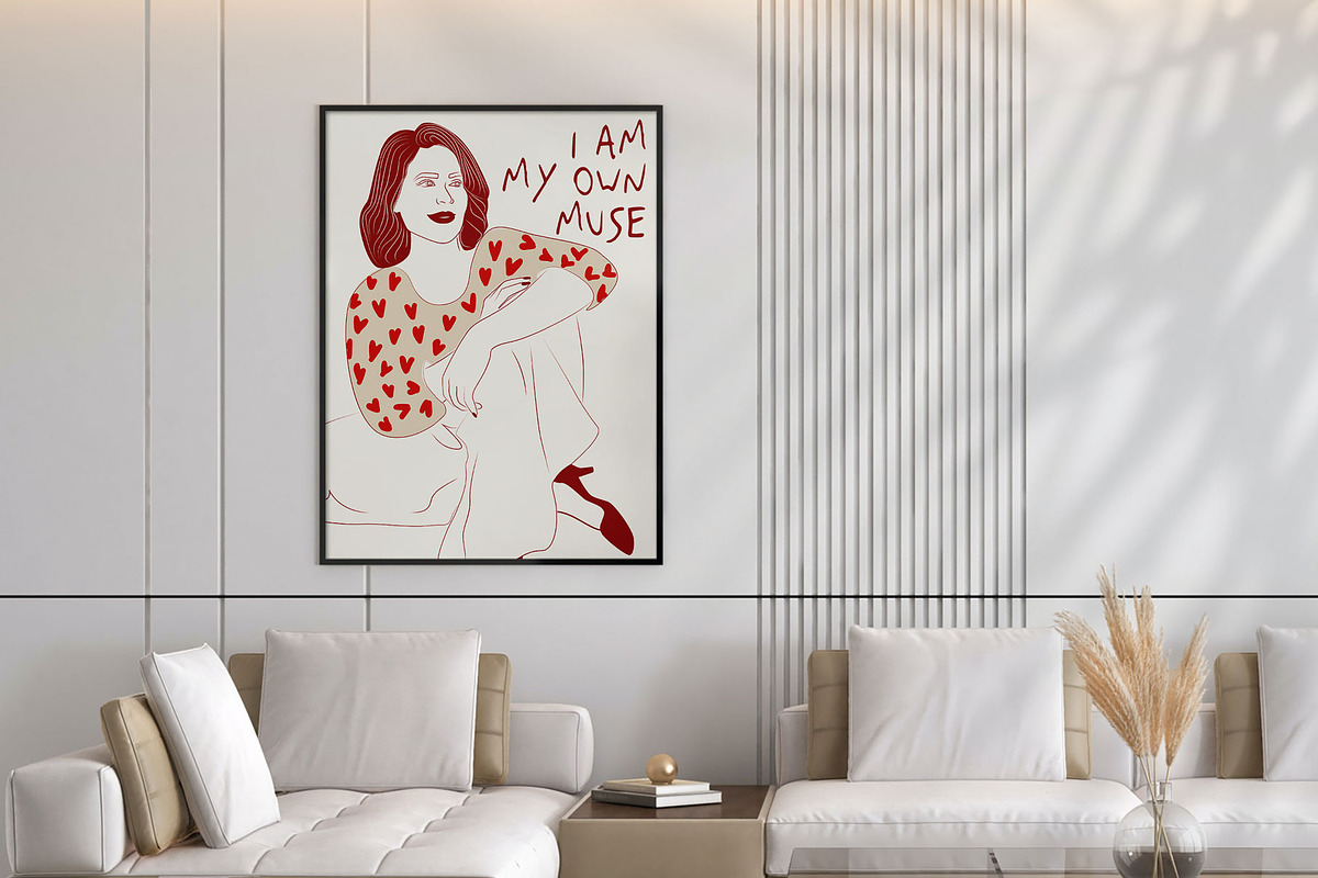 Poem of Love POSTERS, a Decorative Illustration by Mio Buono (Photo 4 of 10)