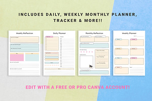 The Ultimate Self-Care Canva Planner