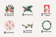 Christmas Nutcracker Watercolor Set, a Decorative Illustration by Art Dari Autumn (Thumbnail 2 of 19)