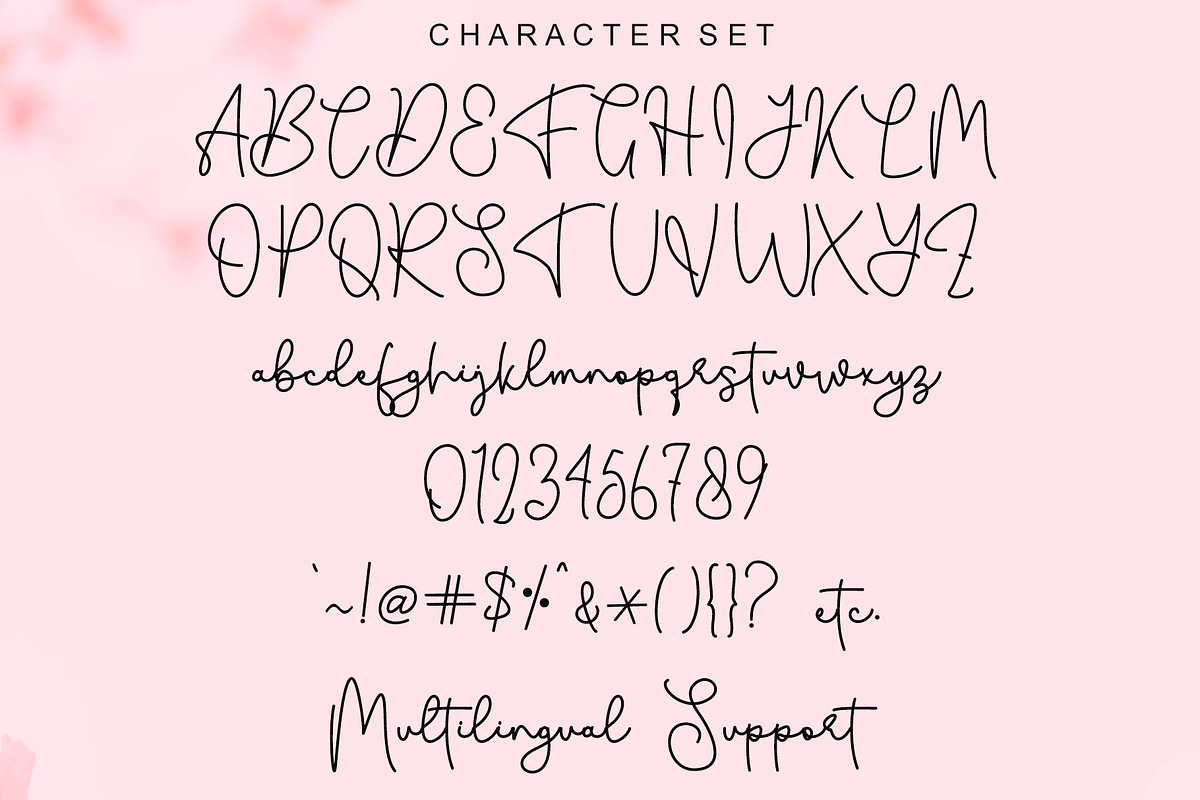 Honey Christmas - Font Duo, a Script Font by Letterafa Studio (Photo 8 of 9)