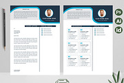 Stylish Resume Format | Minimal CV, a Resume Template by Attractive Resume (Thumbnail 3 of 3)
