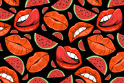 Vector set with sexy lips, a Graphic by lycka (Thumbnail 2 of 5)