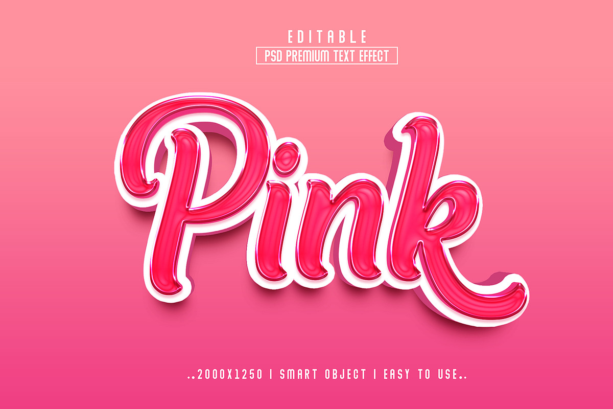Top 3d Psd Text Effect Style, a Layer Style Add-On by Md Jahidul99 (Photo 8 of 16)