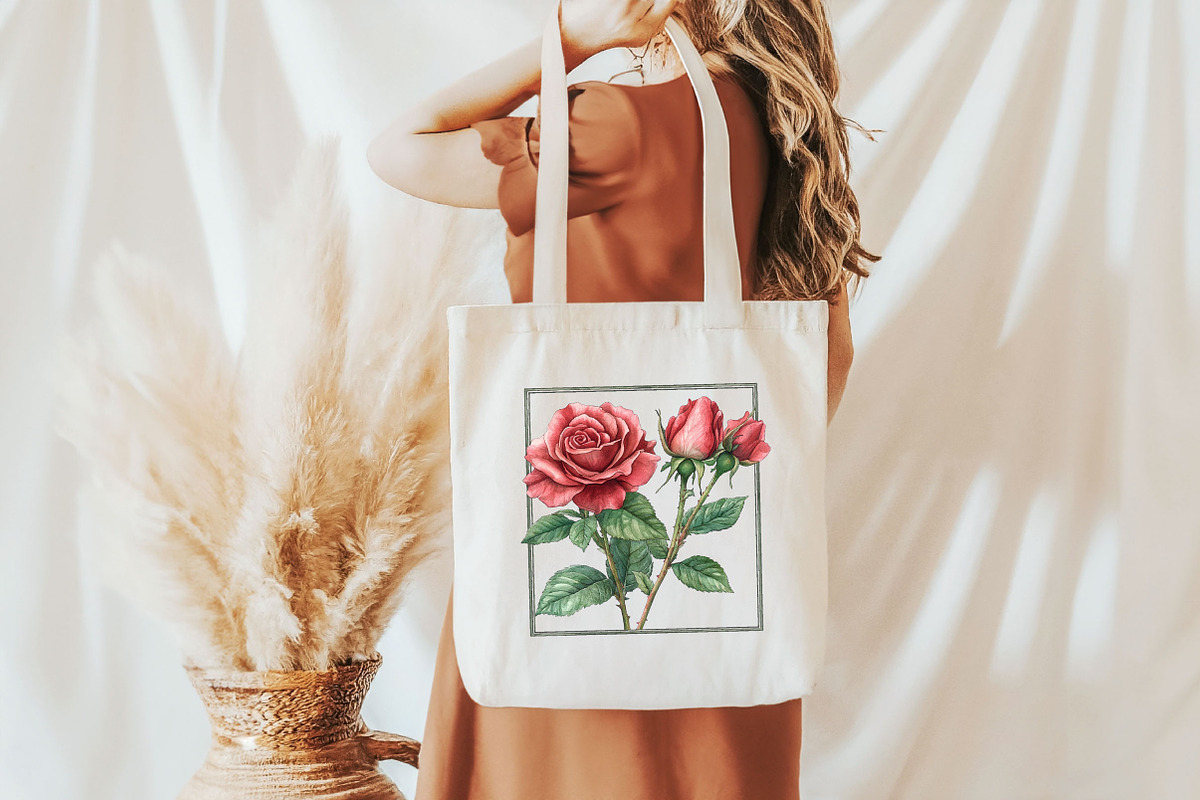 Vintage Flowers Sublimation Bundle, an Illustration by Pixels.Craft (Photo 6 of 7)