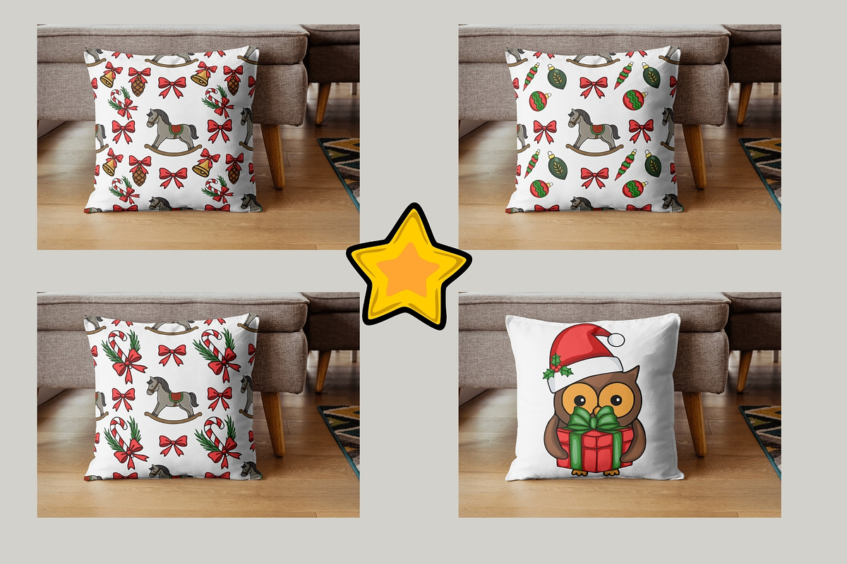 Christmas Rocking Horse, a Seasonal Illustration by Elatedowl (Photo 11 of 12)