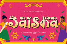 Jaisha - Hindi Display Font