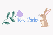 Easter Graphics – Bunnies, Lettering, a Seasonal Illustration by Tove Malm Studio (Thumbnail 5 of 9)