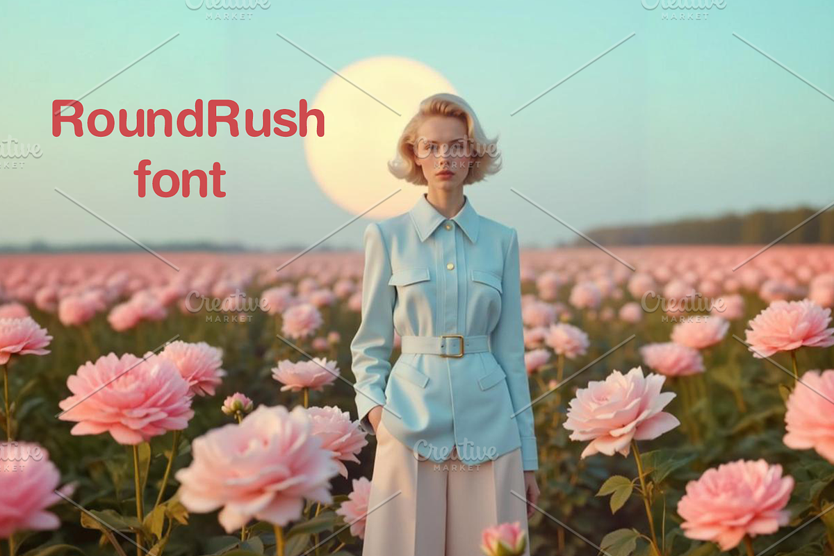 RoundRush-font-Bold-098-25, a Font by canve (Photo 1 of 2)