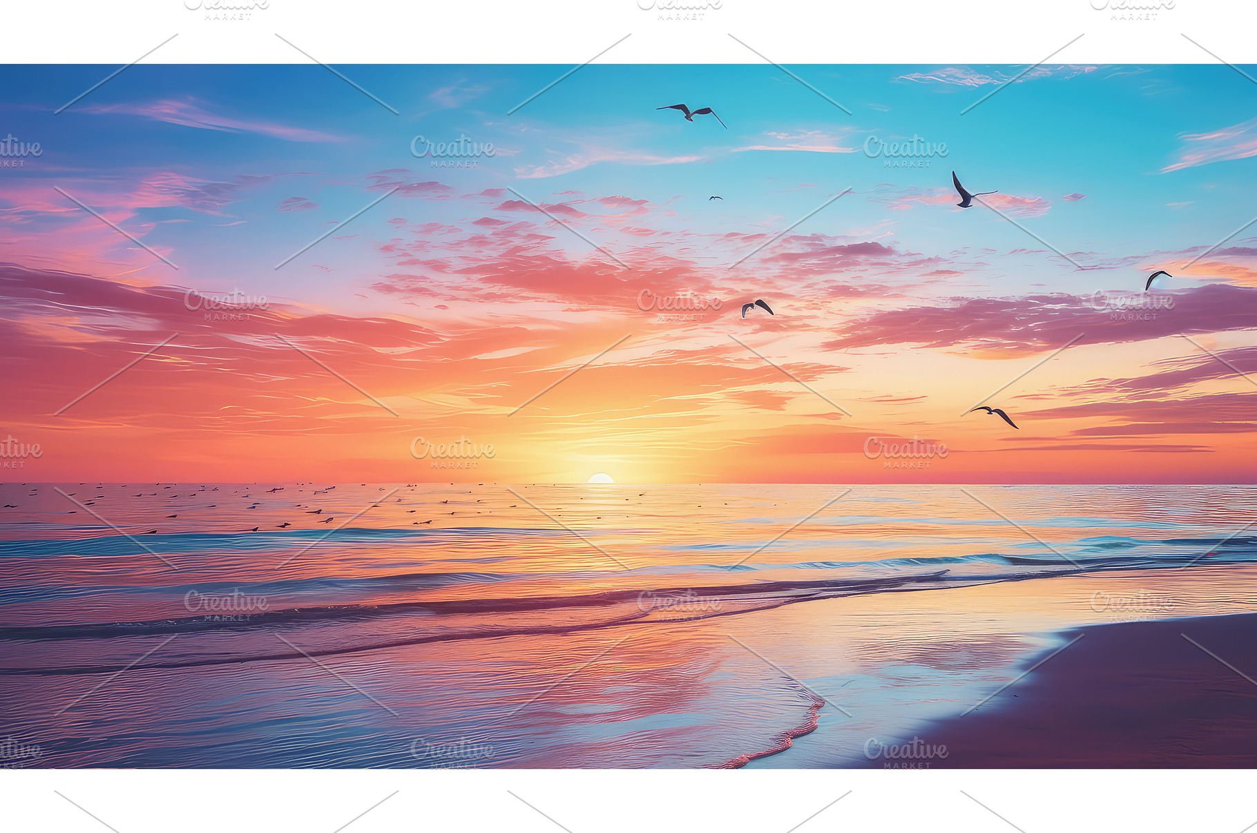 water turquoise ocean background ai, a Nature Photo by pikepicture