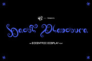 BEST PLEASURE eccentric display font, a Font by MDP TYPEFACES (Thumbnail 1 of 6)