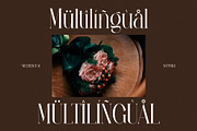 Sragih Elegant Ligature Serif, a Serif Font by Alfinart (Thumbnail 8 of 8)