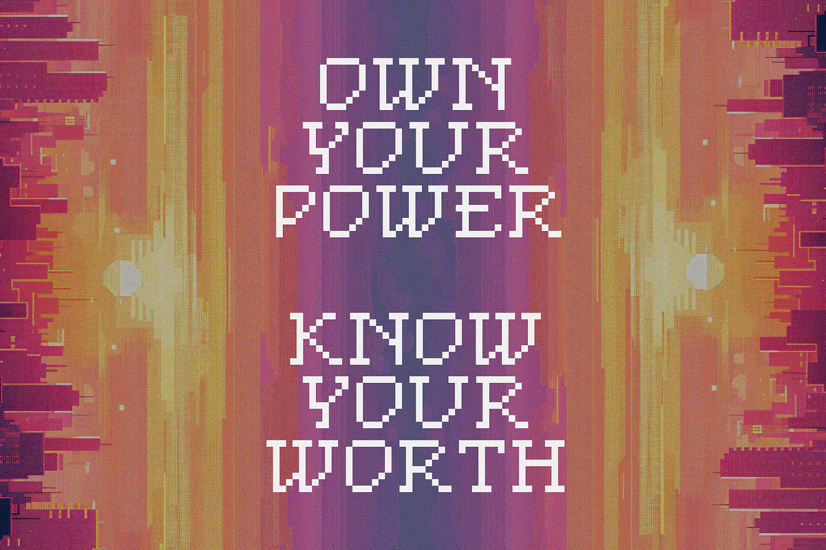 Pixel Punk - 8-Bit Serif Typeface, a Serif Font by HipFonts (Photo 5 of 6)