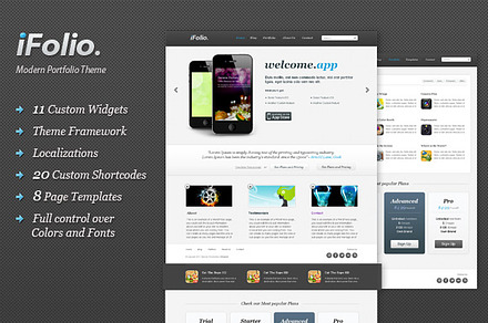 iFolio - online portfolio
