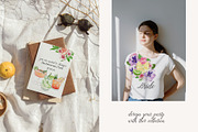 Fruity Summer Cocktails Watercolor, a Food Illustration by Catch the Dream Art (Thumbnail 6 of 9)