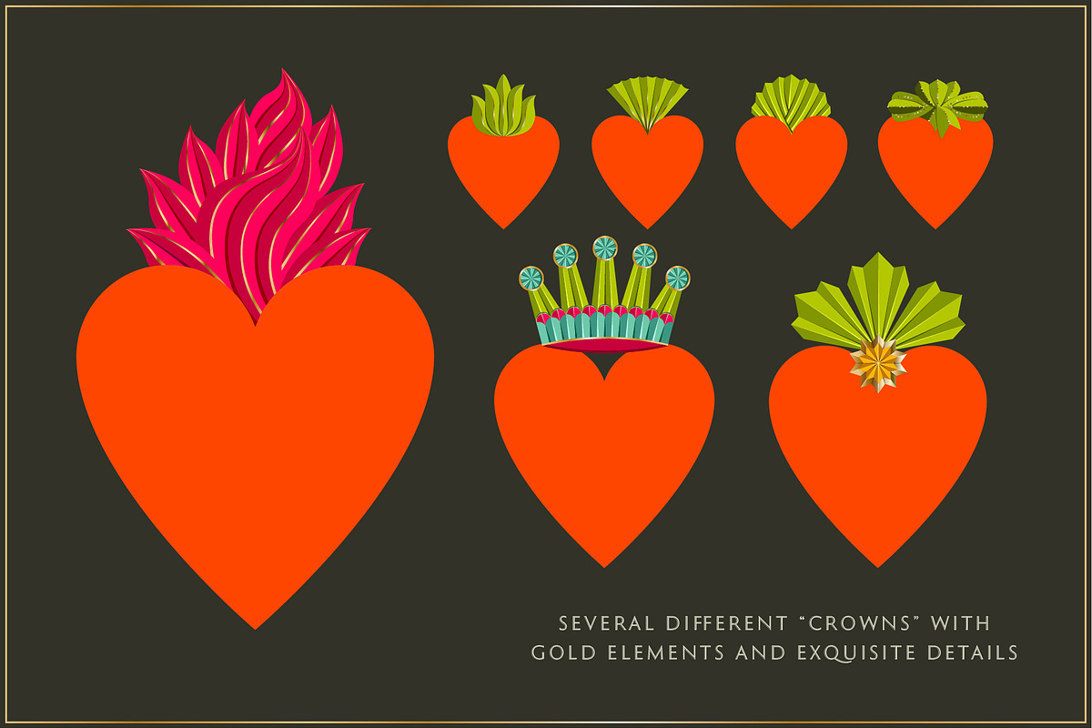 Valentines Milagro Heart Creator, an Illustration by Lee Iley (Photo 5 of 6)