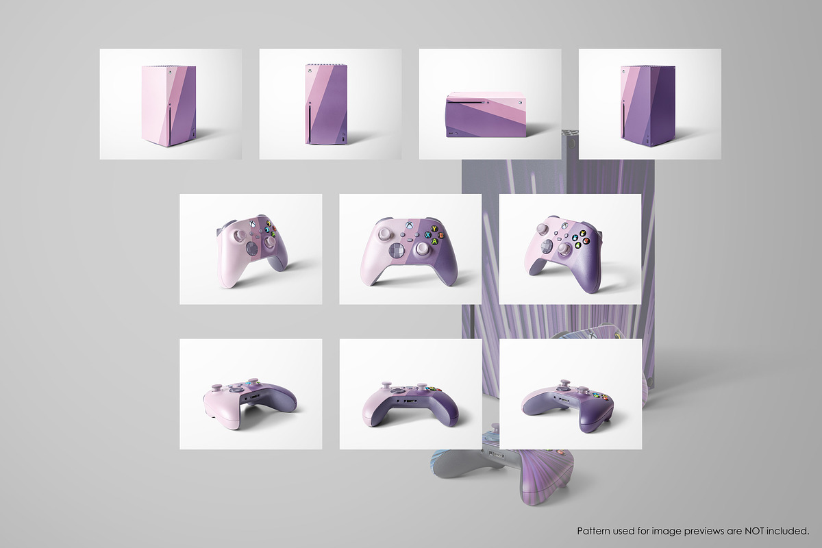 Xbox Console & Controller Mockup 8K, a Product Mockup by Zabiegala MP (Photo 3 of 7)