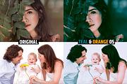 Orange & Teal 30 Cinematic FILM LUTS, a Plug-in Add-On by WeLovePresets (Thumbnail 6 of 61)