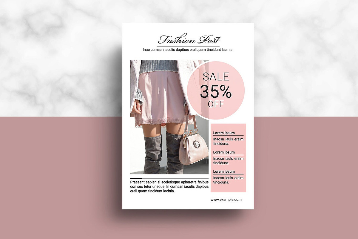 Fashion Product Sale Flyer, a Flyer Template by Template Shop (Photo 2 of 5)