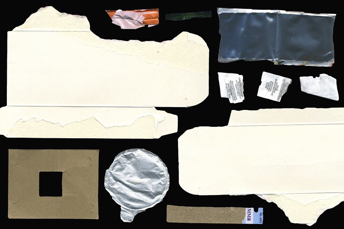 Paper Collage and Scribbles Elements, a Graphic by LarysaZabrotskaya (Photo 13 of 24)