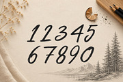 Drafthouse - Handdrawn Pencil Script, a Script Font by HipFonts (Thumbnail 7 of 13)