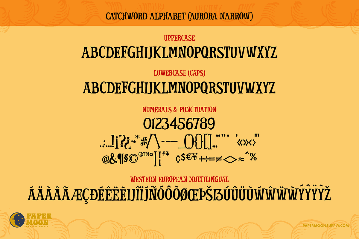 PM Aurora Casual Serif Font, a Serif Font by Paper Moon Graphic Supply (Photo 8 of 18)