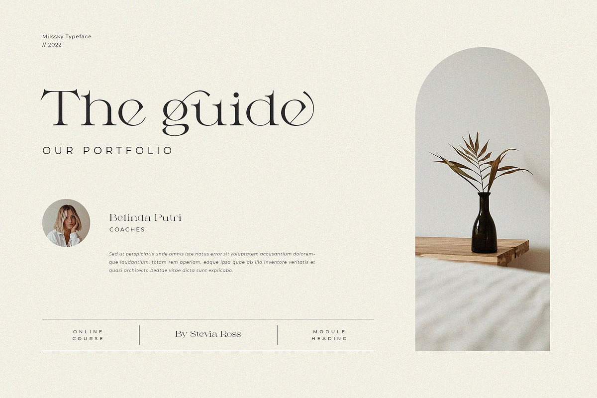 Milssky || Modern & Classy Ligature, a Serif Font by BrandSemut (Photo 10 of 16)