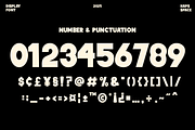 Moongazer Bold Display, a Sans Serif Font by Haps Space (Thumbnail 15 of 15)