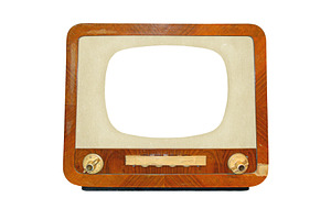 Old retro CRT television receiver, a Technology Photo by BOOCYS