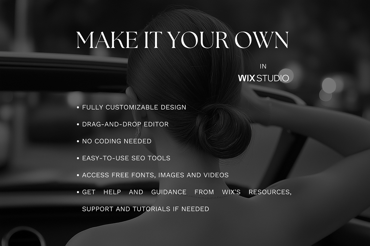 Elle Voss - WIX Website Template preview 6