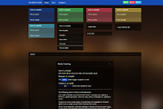 Bootstrap 3.0. Glossy blue theme, a Bootstrap Template by Bootstraptor (Thumbnail 5 of 5)