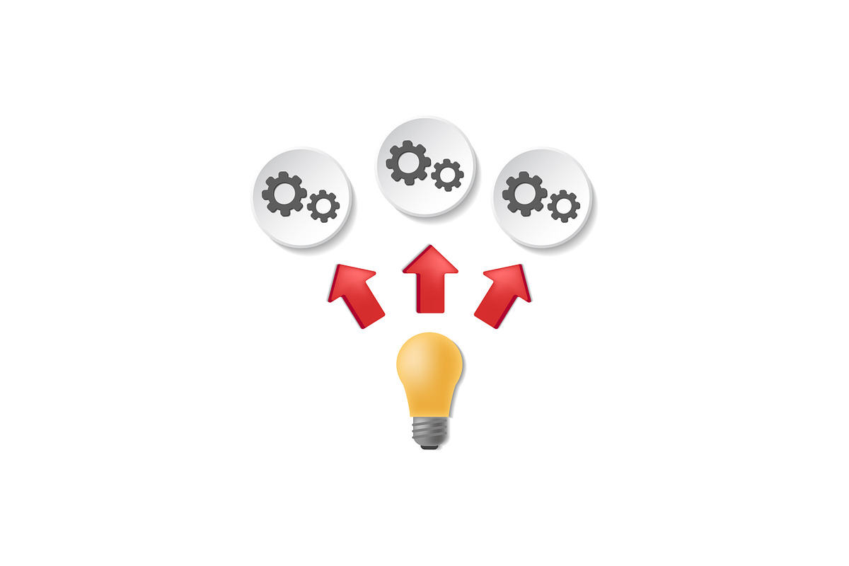 Brain Process 3D Icons Set Bundle, an Object Graphic by Aimagenarium@gmail.com (Photo 5 of 21)