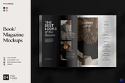 Book/Magazine Mockups, a Books & Magazine Mockup by Sweetdady (Thumbnail 1 of 12)