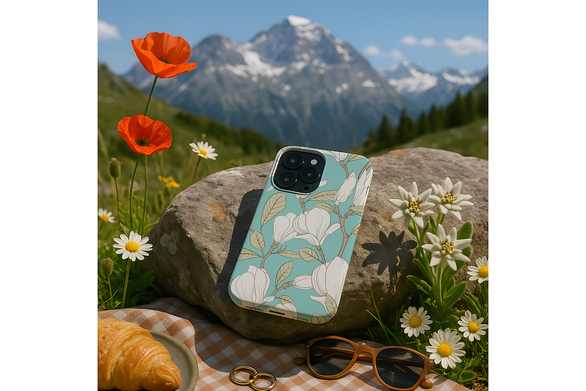 iPhone Tough Phone Case Mockup, an iPhone Mockup by UrbanMockupsStore (Photo 3 of 5)