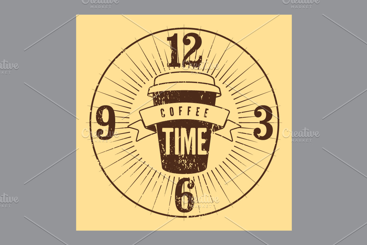 Coffee To Go vector poster set., a Food Illustration by PoPaShop (Photo 9 of 13)