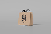 Realistic Paper Bag Mockup PSD, a Merchandise Mockup by MA-KING_ART (Thumbnail 4 of 4)