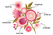 Folksy Textured Procreate Brushes, a Brush Add-On by On the Mark Designs (Thumbnail 8 of 9)