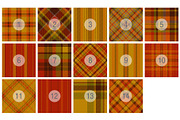 #70 Autumn Plaids | Fall Patterns, a Pattern Graphic by Plaid4You (Thumbnail 2 of 9)