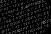 Ranzo Geometric Bold Sport Font, a Sans Serif Font by Ebad Designs (Thumbnail 7 of 8)