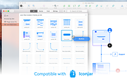 User Flow Frames - UX Kit Sketch, an Object Graphic by Luc Chaissac (Thumbnail 2 of 4)