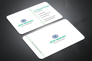 Eye Care Business Card