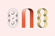 Geometric & Abstract Illustrations, an Object Graphic by Paulina Sara Design (Thumbnail 6 of 17)
