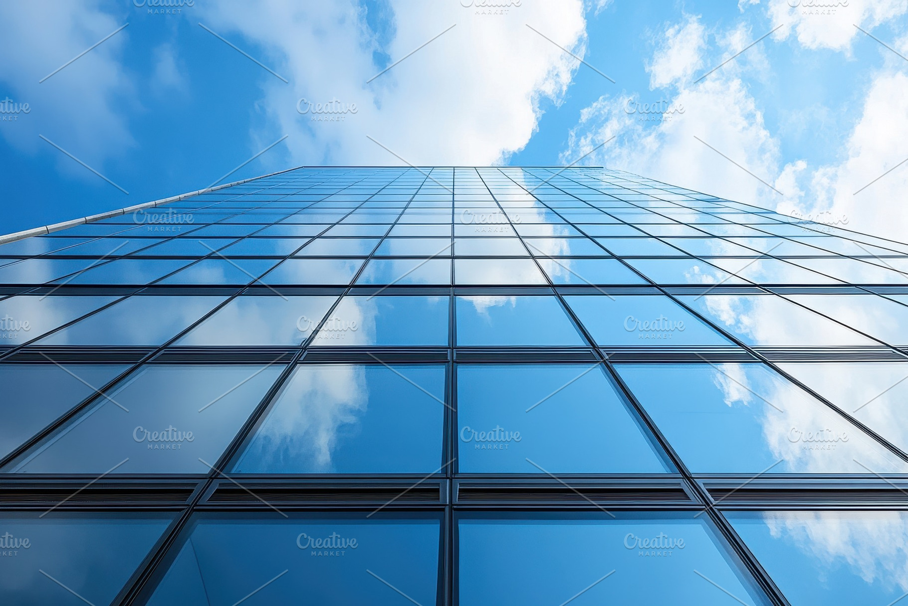 A skyscraper modern office building, a Photo by Pavel_design