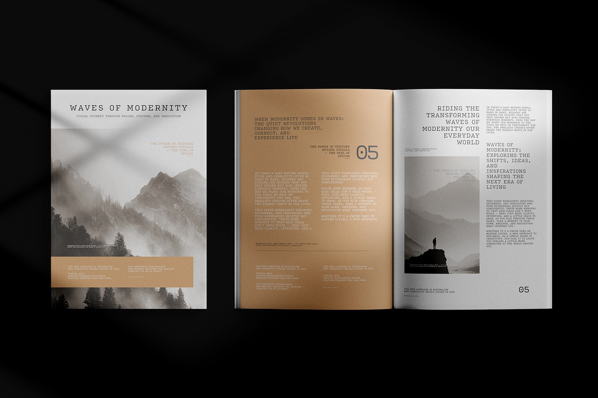 EMBER / Magazine Mockups, a Books & Magazine Mockup by Toasin Studio (Photo 6 of 9)