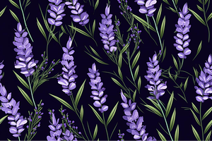 Repeating Pattern Botanical Art