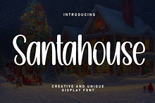 Santahouse | Script Font